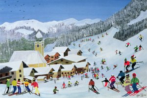 Ski Whizzz!, 1991 door Judy Joel
